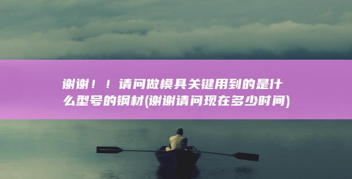 请问做模具关键用到的是什么型号的钢材