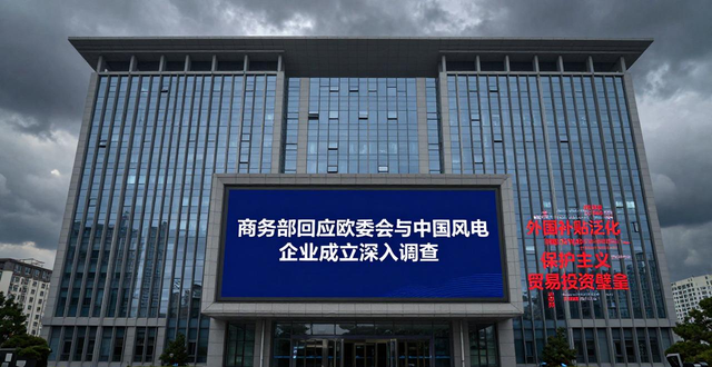 _欧委会对中国风电企业启动《外国补贴条例》深入调查，商务部回应_欧委会对中国风电企业启动《外国补贴条例》深入调查，商务部回应