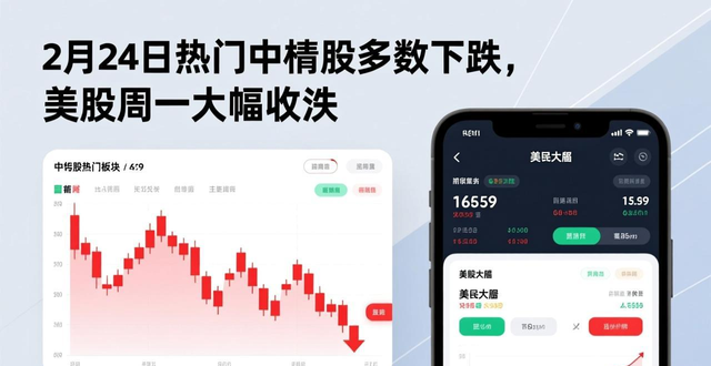 2月24日热门中概股多数下跌 蔚来涨4.54%，携程跌3.01%_2月24日热门中概股多数下跌 蔚来涨4.54%，携程跌3.01%_