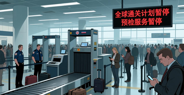 _美国机场或迎长队：TSA预检、全球通关计划可能全部暂停_美国机场或迎长队：TSA预检、全球通关计划可能全部暂停