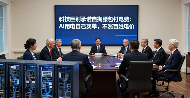 _AI巨头在白宫承诺：自掏腰包搞电力，不薅“民电”羊毛_AI巨头在白宫承诺：自掏腰包搞电力，不薅“民电”羊毛