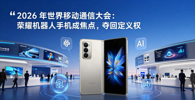 荣耀MWC火力全开：机器人手机颠覆形态，联手阿莱ARRI重写移动影像规则_荣耀MWC火力全开：机器人手机颠覆形态，联手阿莱ARRI重写移动影像规则_