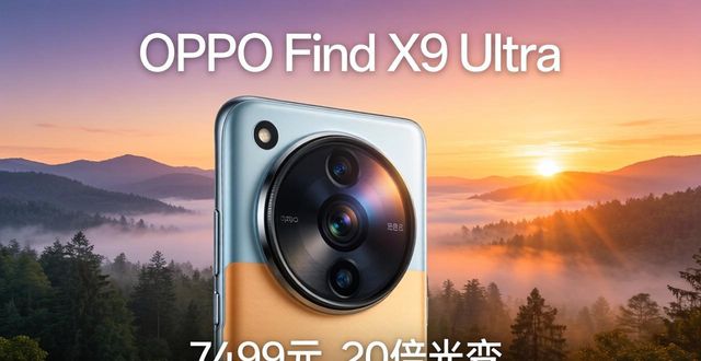 _OPPO Find X9 Ultra明天首销:把增距镜塞进手机里,7499元起_OPPO Find X9 Ultra明天首销:把增距镜塞进手机里,7499元起