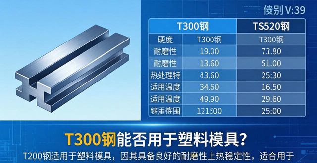 模具钢_模具钢T300与TS520性能特点_热作模具钢T300应用领域