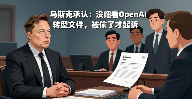 马斯克法庭作证：未阅读OpenAI转型营利性公司的“细则”_马斯克法庭作证：未阅读OpenAI转型营利性公司的“细则”_