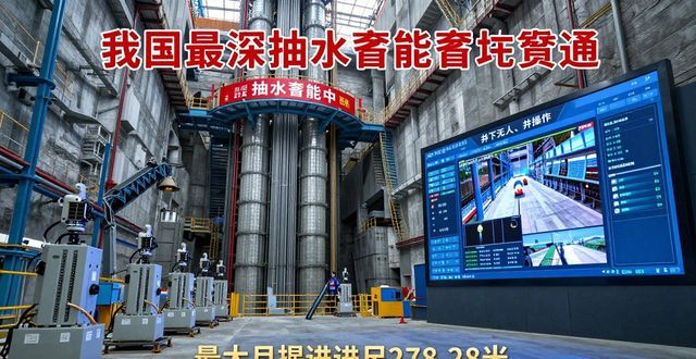 _637米刷新纪录！我国抽水蓄能电站最深竖井全线贯通_637米刷新纪录！我国抽水蓄能电站最深竖井全线贯通