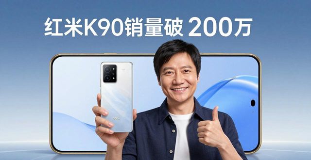 _同档最强！REDMI K90单品激活破200万_同档最强！REDMI K90单品激活破200万