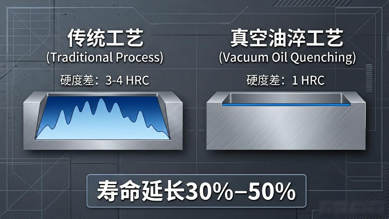 模具钢_模具钢热处理 真空油淬炉 模具表面质量