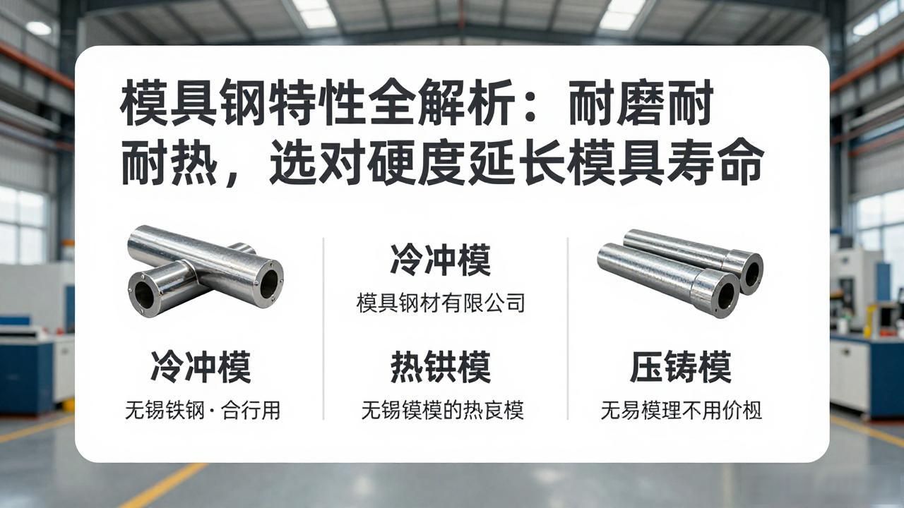 模具钢_模具钢材特性_热作模具钢应用领域