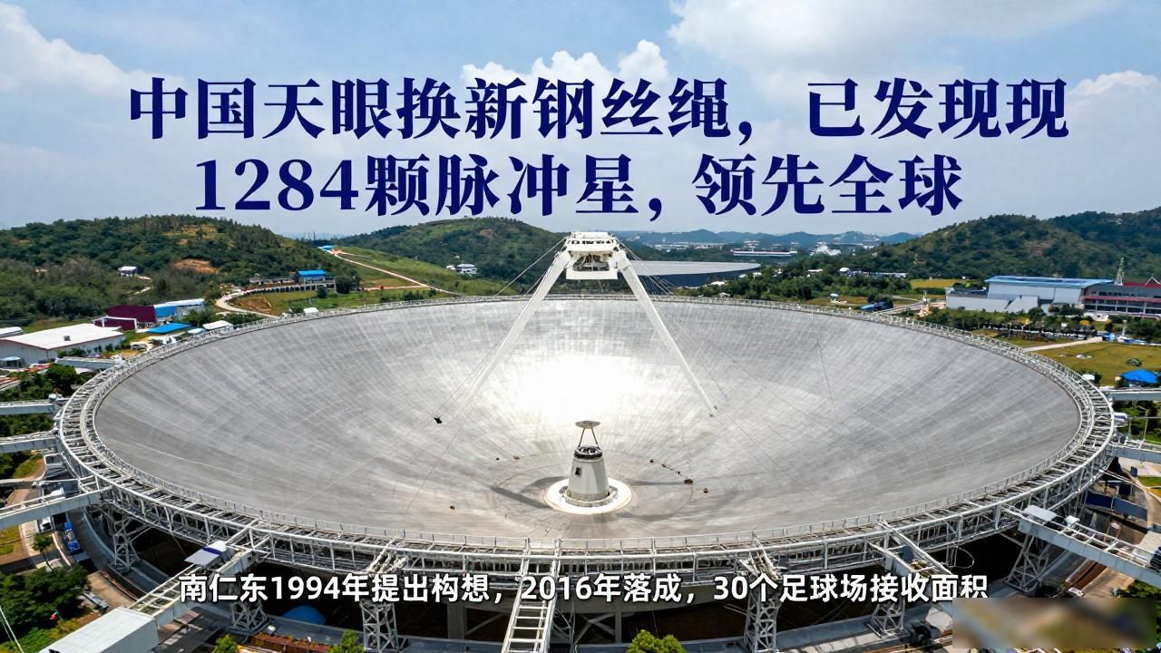 中国天眼发现的脉冲星_“中国天眼”FAST望远镜已找到1284颗脉冲星_