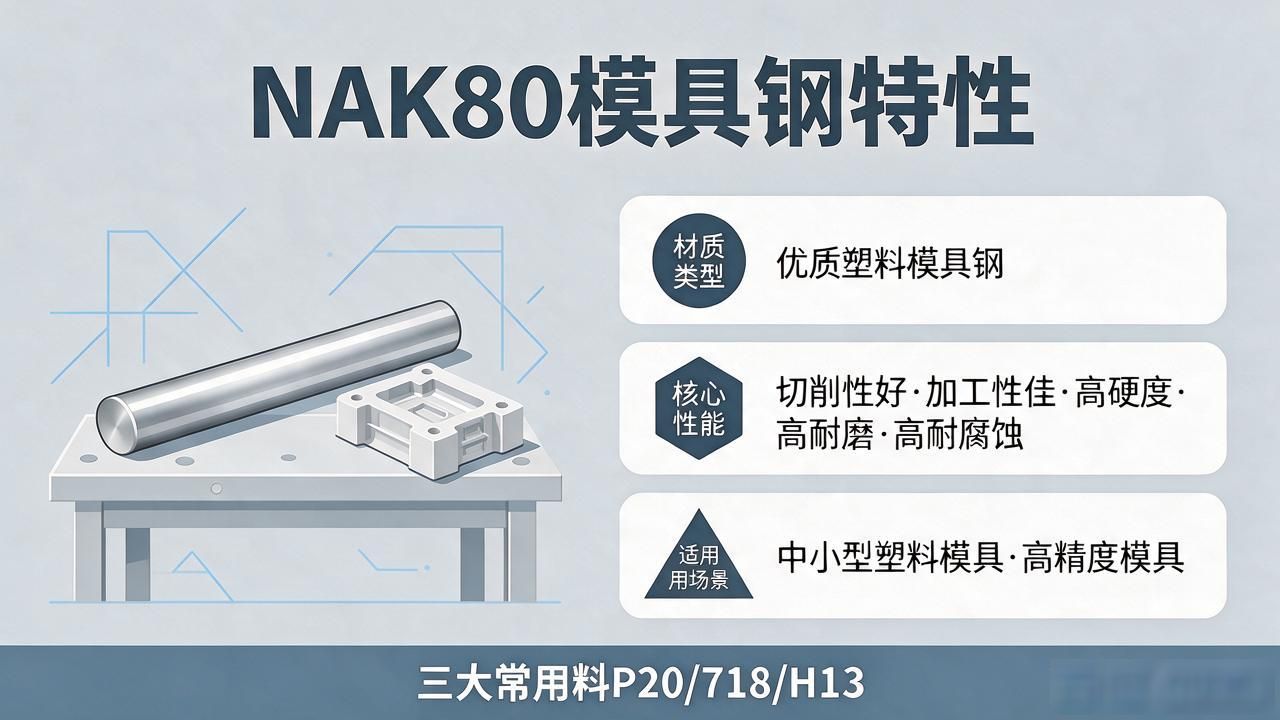 P20钢特点应用_模具钢材质种类_模具钢