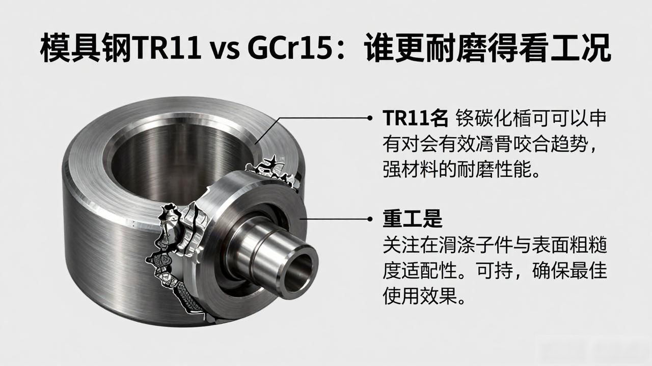 模具钢_TR11耐磨性_GCr15耐磨性