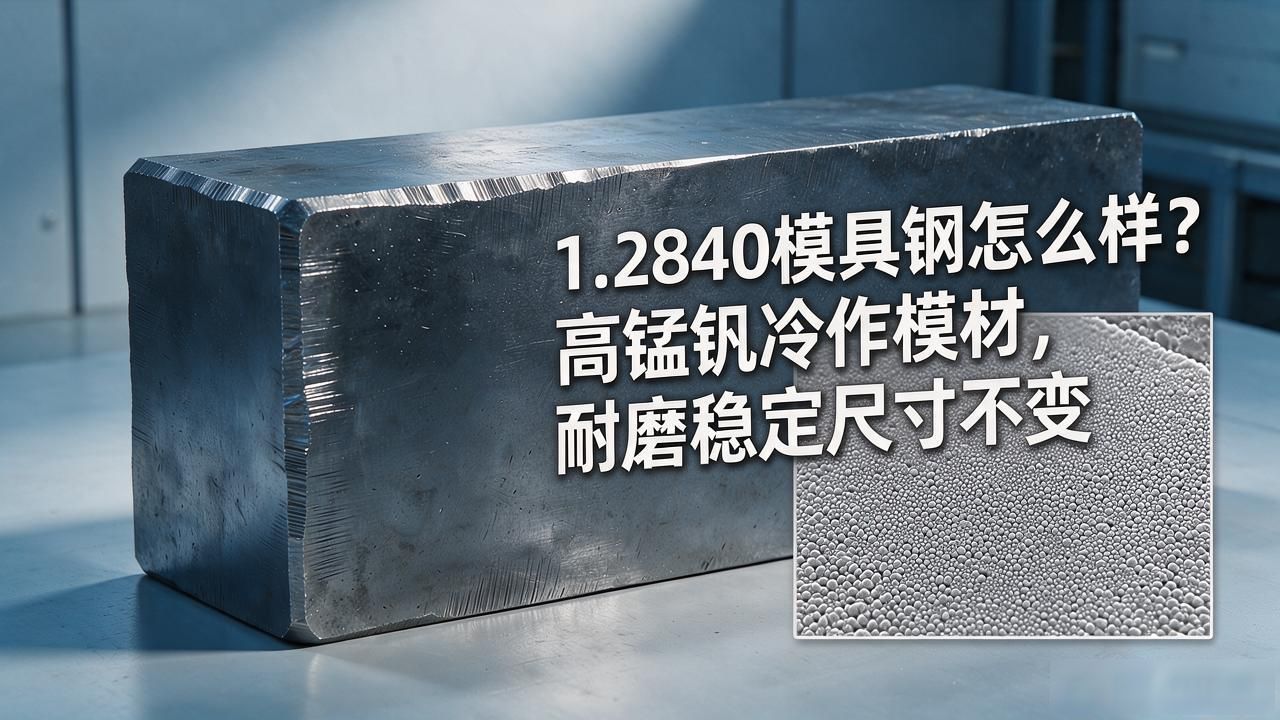 1.2840模具钢 高锰高钒冷作模具钢 尺寸稳定性_模具钢