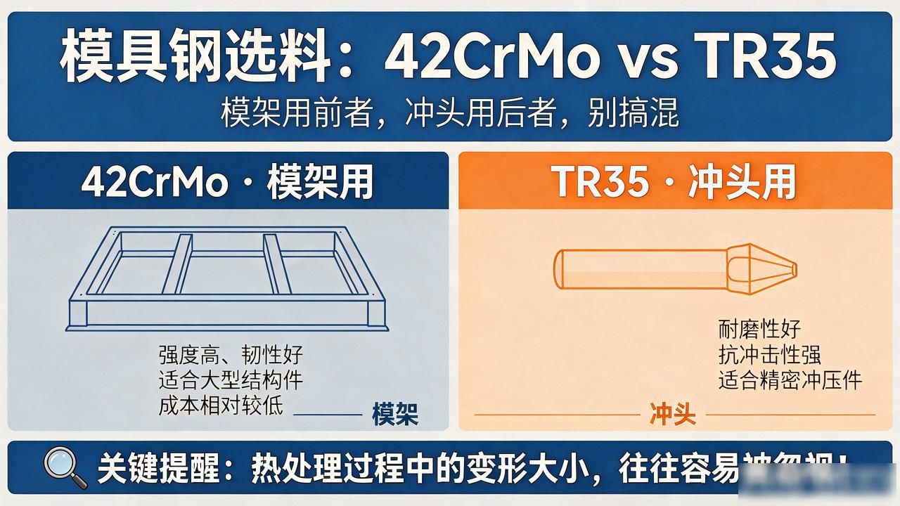 模具钢_TR35高碳高铬冷作模具钢_42CrMo合金结构钢